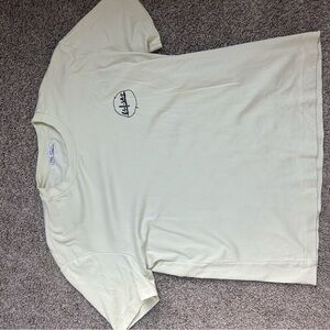 Zara Men's green/Cream T-Shirt